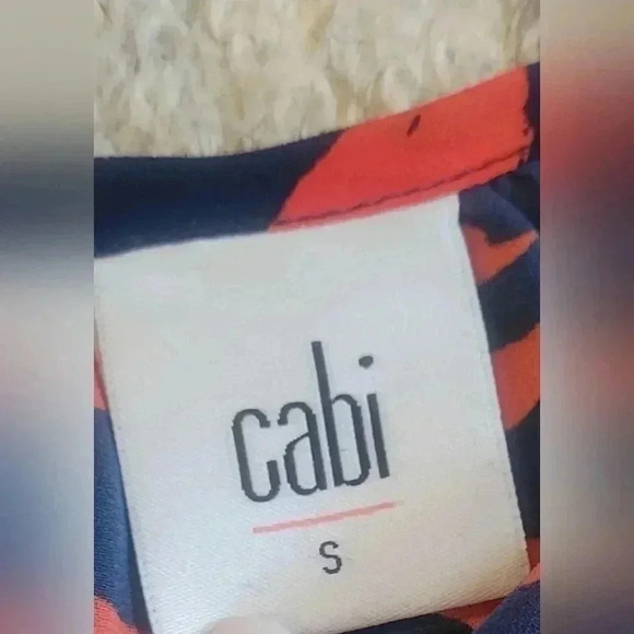 Cabi Small Tank Top Smooch Cami Blue Red Pink Spaghetti Strap Chiffon - Picture 7 of 8